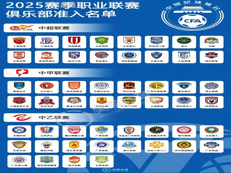 中甲球队2025赛季排名和2024赛季排名对比